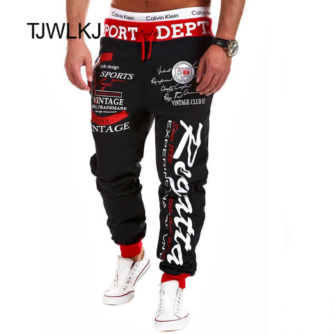 men's pants weatpants joggers Hip Hop cargo pants men casual pants fashion printing trousers streetwear pantalones hombre